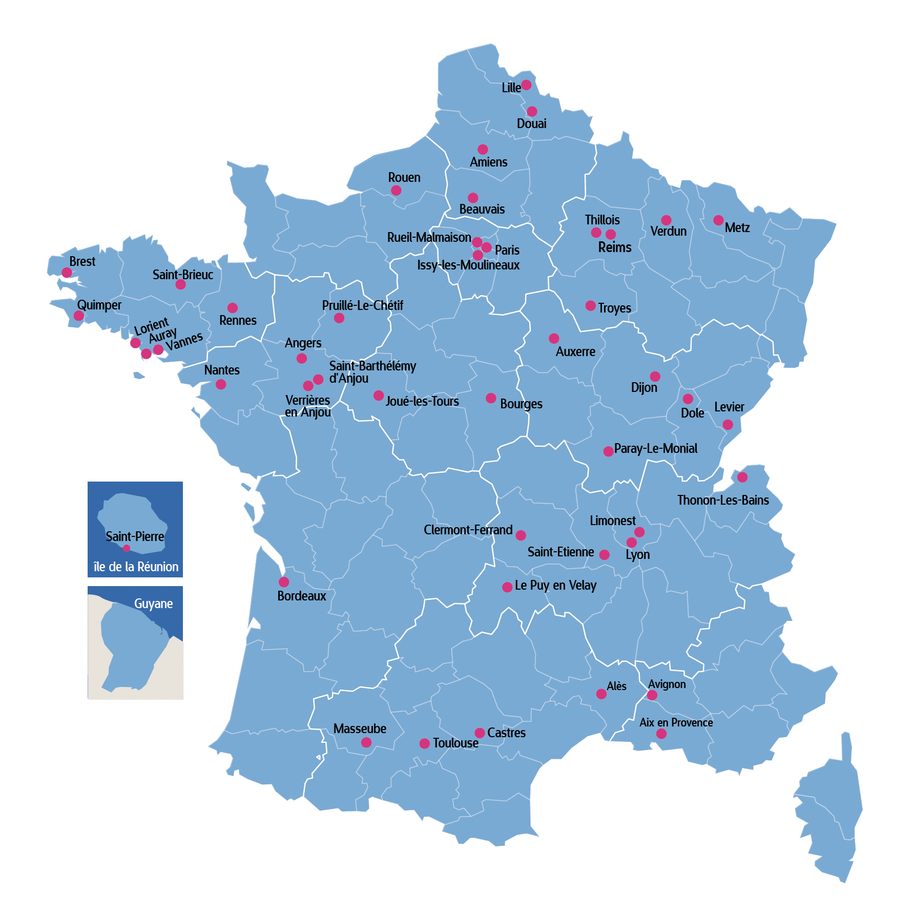 La force du réseau des Campus La Salle en France et à l'étranger